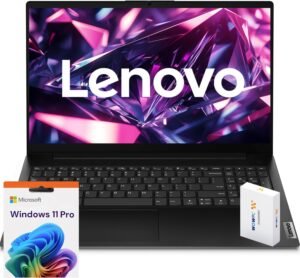 Lenovo New V15 Business Laptop | 40GB RAM | 1TB Lenovo New V15 Business Laptop | 40GB RAM | 1TB SSD | Intel Pentium N6000 Processor | 15.6" FHD 1080p Anti-Glare Display | Ethernet RJ-45 | Wi-Fi 6 | Webcam | Windows 11 Pro | WOWPC Recovery USB