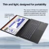 Lenovo V15 Lightweight Laptop, 15.6” 1080p Anti-Glare Display, Business and Everyday Use, 16GB RAM, 1TB SSD, Intel Processor, Windows 11 Pro, HDMI, Wi-Fi, Webcam with Privacy Shutter, Black