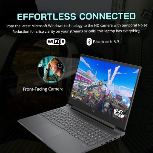 HP Victus 16.1" FHD 144Hz i7 RTX 4060 Gaming Laptop, 16.1" FHD 144Hz, Intel i7-14700HX (Beats i9-13900H), NVIDIA GeForce RTX 4060, 64GB DDR5 RAM, 1TB SSD, W11H, with 512GB External SSD Bundle