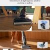 roborock F25 Wet Dry Vacuum Cleaner, Cordless Vacuum Mop All in One with 20000Pa, 194°F Hot Air Flash Drying & Hot Water Self Cleaning, Zero-Tangle Wet Mop Cleaner for Hard Floor, 180° Lie Flat