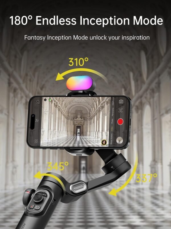 Gimbal Stabilizer Smartphone iPhone Video: iPhone Stabilizer Gimbal Smartphone Foldable 3-Axis Handheld Portable Android Gimbal TikTok YouTube Vlog Recording AOCHUAN Smart XE Series (Smart XE KIT)