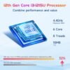NIMO 17.3 FHD-Laptop，IPS Business Computer, 32GB RAM 1TB SSD 6 cores 12th Intel i3-1215U(up to 3.4 GHz) 65W Type C Laptop-Computer with Backlit Keyboard Fingerprint WiFi6 Win 11