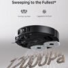 DREAME X40 Ultra Robotic Vacuum with Removable & Liftable Mop, 12,000Pa Suction, Side Brush Extensive Cleaning, 158°F Mop & Washboard Self Cleaning, Auto-Empty, Auto Refill, liftable Brushes
