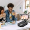 Cell Phone Stand with Wireless Bluetooth Speaker and Anti-Slip Base HD Surround Sound Perfect for Home and Outdoors with Bluetooth Speaker for Desk Compatible with iPhone/ipad/Samsung Galaxy