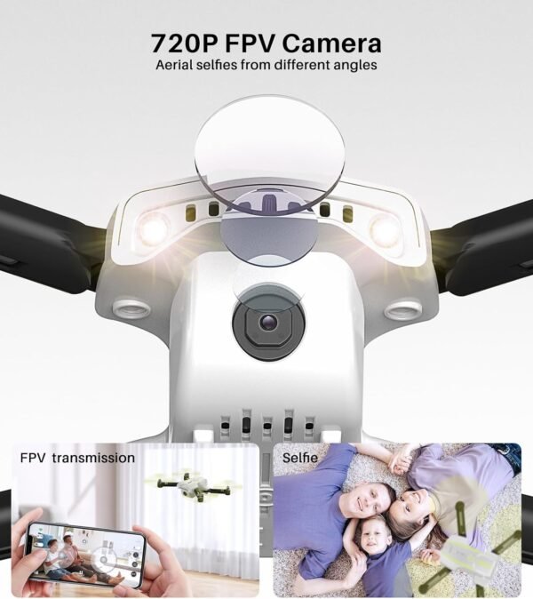 SYMA Mini Drone with Camera for Adults Kids-720P FPV Camera Drones with Remote Control RC Quadcopter with Headless Mode, One Key Start, Speed Adjustment, 3D Flips for Beginners