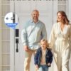 Philips Wi-Fi Smart Lock with Handle, Keyless Entry Keypad Door Lock with Handle, Front Door Deadbolt Set with WiFi Gateway, App Control, Fingerprint Unlock, PIN Code Unlock, Auto Locking