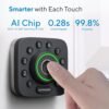 ULTRALOQ U-Bolt Pro WiFi Smart Lock with Door Sensor, 8-in-1 Keyless Entry Door Lock with Fingerprint ID, App Remote Control, Built-in WiFi Keypad Deadbolt, Auto Unlock, IP65 Waterproof, Easy Install