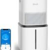 LEVOIT Superior 6000S Smart Evaporative Humidifiers for Home Whole House up to 3000ft², 6 Gal, Last 72-Hour, Premium Filter, Dry Mode, Wheels & Water Fill Hose & Foldable Storage - Quiet Sleep Mode