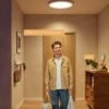 Govee Smart Ceiling Light, RGBIC LED Ceiling Light Fixture, 2400LM Flush Mount Light Fixture, DIY Colors, Works with Alexa, 2200K-6500K Ceiling Lights for Bedroom, Living Room, 12 Inch, 1 Pack