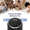 LEVOIT Classic 36 inch Tower Fan for Bedroom, 25ft/s Airflow Standing Fan that Blows Cold Air for Home, 90° Oscillation, Quiet 28dB, Remote, 12H Timer, 5 Speeds, 4 Modes with Smart Sensor, Black