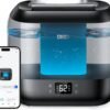 Dreo Smart Humidifiers for Bedroom, Top Fill 4L Cool Mist Humidifier with Nightlight, 32H Runtime, Touch/APP/Voice Control, Quiet Ultrasonic Humidifiers for Large Room, Home, Baby, Plants, Office