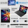 Lenovo 15.6" FHD Laptop, Intel Pentium N6000 Quad-core Processor, 16GB Memory, 1TB SSD Storage, Ethernet Port, HDMI, USB-C, WiFi & Bluetooth, Windows 11 Home, WOWPC USB Bundle