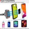 APPS2Car Magnetic Car Phone Holder Mount [Flexible Long Arm] Anti-Shake Windshield Phone Mount [6 Strong Magnets] Cell Phone Holder for Car [Case Friendly] Compatible with iPhone Smartphones Tablets