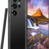 I25 Ultra Unlocked Cell Phone, Built in Pen, Smartphone Battery 7000mAh, 6.99" HD Screen Unlocked Phones, 8+256GB 5G The Phone Android 14, Face ID/Fingerprint Lock/GPS (Black)