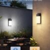 Govee Outdoor Wall Light, 1500LM Smart RGBIC Porch Lights Outdoor with 45 Scene Modes, IP65 Waterproof for Outdoor Decor, DIY Lighting Effects, Works with Alexa, Google Assistant and Matter, 2 Pack