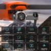 Autel Robotics EVO Lite Plus Premium Bundle, 1'' CMOS Drone with 6K HDR Camera, 40 Minutes, 3 Axis Gimbal UAV 3-Way Obstacle Avoidance, 7.4 Miles Transmission, Lite+ Fly More Combo (Orange)