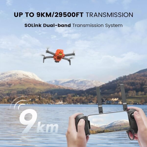 FIMI Mini 3 4K GPS drone with 3-Axis Gimbal,Under 249g,4K/60FPS Video,48MP Photo,12X Zoom, 9KM Transmission,96-Min Flight Time,AI Night Video,Visual Tracking,Auto Return,Foldable for Adults