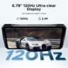 DOOGEE V40 Rugged Smartphone 5G,32GB+512GB/2TB Android 14 Rugged Phone,4nm D7300,6.78" FHD+120Hz Rugged Unlocked Cell Phone,108MP+20MP Night Vision,8680mAh,3 Card Slots/Dual Unlock/NFC/Wi-Fi6E/IP69K