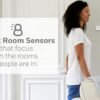 Honeywell Home T9 WiFi Smart Thermostat with 1 Smart Room Sensor, Touchscreen Display