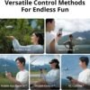 DJI Neo Three-Battery Combo, Mini Drone with 4K UHD Camera for Adults, 135g Self Flying Drone that Follows You, Palm Takeoff, Subject Tracking, QuickShots, Stabilized Video (Controller-Free)