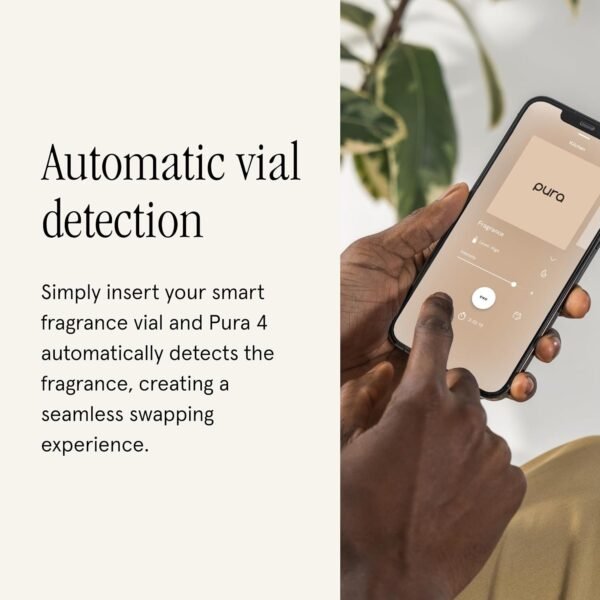 71Zd8X9OPL._AC_SL1500_.jpg Pura & Unify Co. Home Scent Refill - Smart Home Air Diffuser Fragrance - Up to 120-Hours of Premium Fragrance per Refill - Clean & Safe Diffuser - Household Essential - 2 Pack, Salt