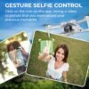 Contixo F21 RC Quadcopter Drone with Camera 1080P, FPV Drone, Drones for Adults, ISM Frequency, 1920X1080P Photo, 3D Flips, Altitude Hold, and Gesture Selfie 100M, FOV 60°, Brushless Motor