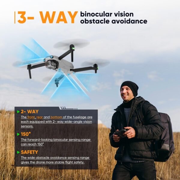 Autel Robotics EVO Lite 6K Enterprise, 1'' CMOS 6K Camera, F2.8~F11 Aperture,16x Digital Zoom, 40 Minutes Flight, 2025 AI Target Recognition, 12KM Transmission, Autel Smart Controller SE V2