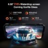 DOOGEE S Punk Rugged Smartphone Android 14,16GB+256GB/1TB Rugged Phone with 126dB Super Speaker,10800mAh,6.58" FHD+ Display, 50MP+16MP, IP68/IP69K Waterproof 4G Dual SIM Phones, NFC/OTG/Face ID