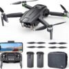 Ruko F11MINI Drone with Camera 4K, Under 250g, 60 Mins Flight with 2 batteries, 5GHz Transmission, GPS Auto Return, Brushless Motor, Foldable and Lightweight, FPV Quadcopter for Beginner, Adults