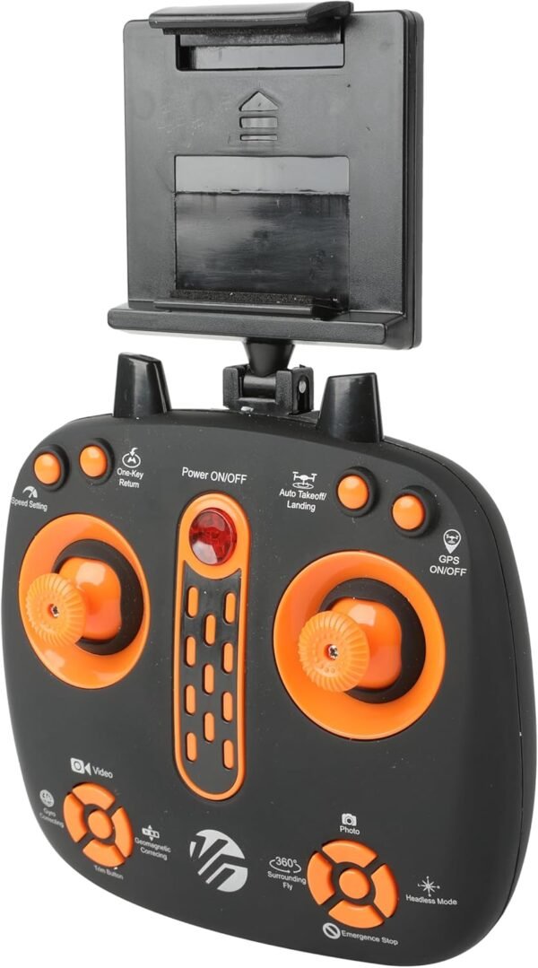 Vivitar - 360 Skyview GPS Video Drone, Camera & Stabilized Aerial Footage (Orange/Black)