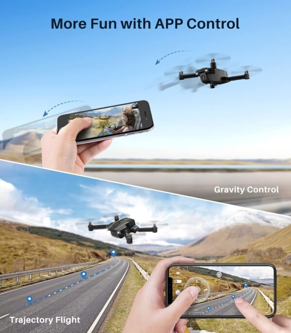 SYMA Mini Drone with Camera for Adults Kids-720P FPV Camera Drones with Remote Control RC Quadcopter with Headless Mode, One Key Start, Speed Adjustment, 3D Flips for Beginners
