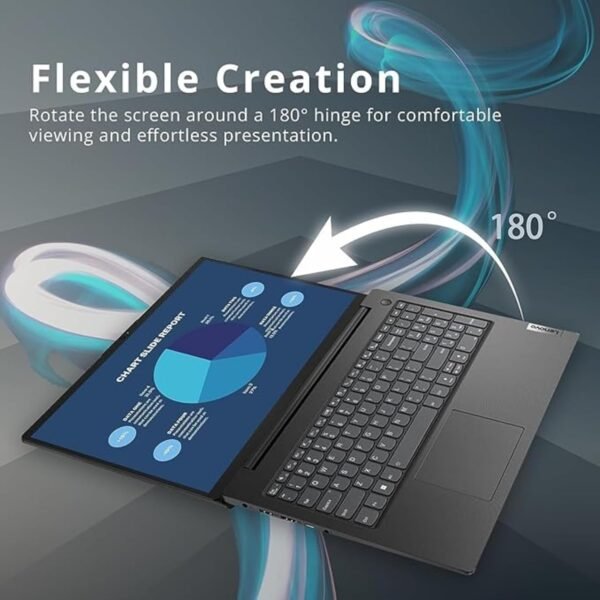 Lenovo New V15 Series Laptop • 32GB RAM • 1TB SSD • 15.6 FHD (1920x1080) Anti-Glare Display • Low-Blue Light • Intel Celeron N4500 CPU • Ethernet Port • Upto 12 Hours Battery • Win 11 Pro • WOWPC