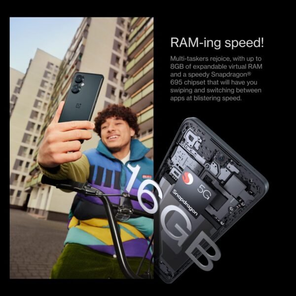 71fzs42NzLL._AC_SL1500_.jpg OnePlus Nord N30 5G | Unlocked Android Smart Phone | 6.7" LCD Display | 8 +128GB | 5000 mAh Battery | 50W Fast Charging | 108MP Camera | Chromatic Gray (Renewed)