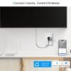 EIGHTREE Smart Plug, Smart Plugs That Work with Alexa and Google Home, Compatible with SmartThings, Smart Outlet with WiFi Remote Control and Timer Function, 2.4GHz Wi-Fi Only, 4 Packs