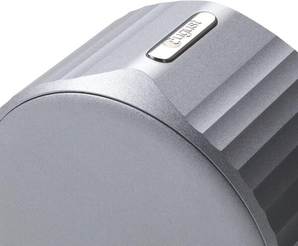 August Home, Silver Wi-Fi Connected Smart Keyless Entry Door Lock, Electronic Door Lock Fits Your Existing Deadbolt in Minutes, ‎ ‎AUG-SL05-M01-S01