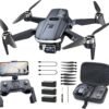 N11 PRO GPS Drone with Camera for Adults 4K UHD, 90 Min Long Flight Time, Long Control Range, Auto Return, Follow Me, Brushless Motor, 5G FPV RC Quadcopter for Beginners