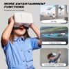 X300C Mini Drone with Camera 720P HD FPV, RC Quadcopter Foldable Drone, Drone With Altitude Hold, 3D Flip, Headless Mode, Gravity Control and 2 Batteries, Gifts for Kids, Adults, Beginner