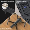 S508 Mini Drone with Camera 90°adjust, Remote Control Helicopter for Beginners, FPV RC Quadcopter with 720P Live Video Camera, Foldable Drone with Upgrade Altitude Hold, Gravity Control, Carry Case