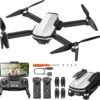 Holy Stone FPV Drone with 1080P HD Camera for Beginner Adults and Kids, HS280D Foldable RC Quadcopter with Brushless Motor, Optical Flow, Tap Fly, Voice Control, Gesture Selfie, 2 Modular Batteries
