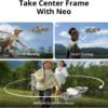 DJI Neo Three-Battery Combo, Mini Drone with 4K UHD Camera for Adults, 135g Self Flying Drone that Follows You, Palm Takeoff, Subject Tracking, QuickShots, Stabilized Video (Controller-Free)