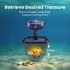 DORY EXPLORE treasure-hunting photography and videography underwater drone, metal detector & net bag, Bluetooth RC, uncovers the secrets of the ocean and experience underwater Adventure (Deep Purple)