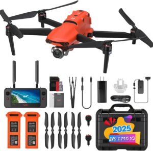 Autel Robotics EVO 2 PRO V3, Son-y 1" CMOS &12-Bit Image 6K HDR Video, Moonlight Algorithm 2.0 (ISO 44000), EVO II Pro V3 Rugged Bundle, 40 Minutes, 15KM Transmission, 360° Obstacle, SkyLink 2.0