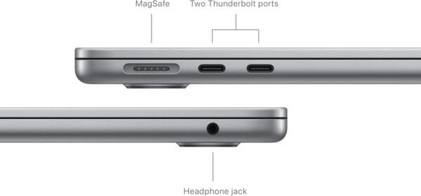Apple 2024 MacBook Air 13-inch Laptop with M3 chip: Built for Apple Intelligence, 13.6-inch Liquid Retina Display, 16GB Unified Memory, 256GB SSD Storage, Backlit Keyboard, Touch ID; Midnight