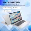 HP Business 17.3" Touchscreen Laptop, 8-Cores Intel Core i3-N305, 16GB RAM, 128GB eMMC + 1TB SSD, Webcam, HDMI, Wi-Fi 6, Windows 11 Pro, Silver
