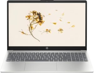 HP Lightweight 15.5'' Brightview IPS Laptop, Intel Processor Up to 3.65GHz, 16GB Ram, 128GB SSD, HDMI, Super-Fast 6th Gen Wifi, Windows 11 Home (Renewed)
