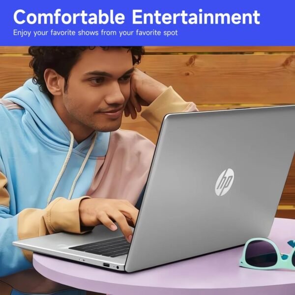 HP Business 17.3" Touchscreen Laptop, 8-Cores Intel Core i3-N305, 16GB RAM, 128GB eMMC + 1TB SSD, Webcam, HDMI, Wi-Fi 6, Windows 11 Pro, Silver