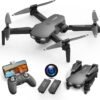 NEHEME NH525 Foldable Drones with 1080P HD Camera for Adults, RC Quadcopter WiFi FPV Live Video, Altitude Hold, Headless Mode, One Key Take Off Kids or Beginners 2 Batteries, Upgraded Version