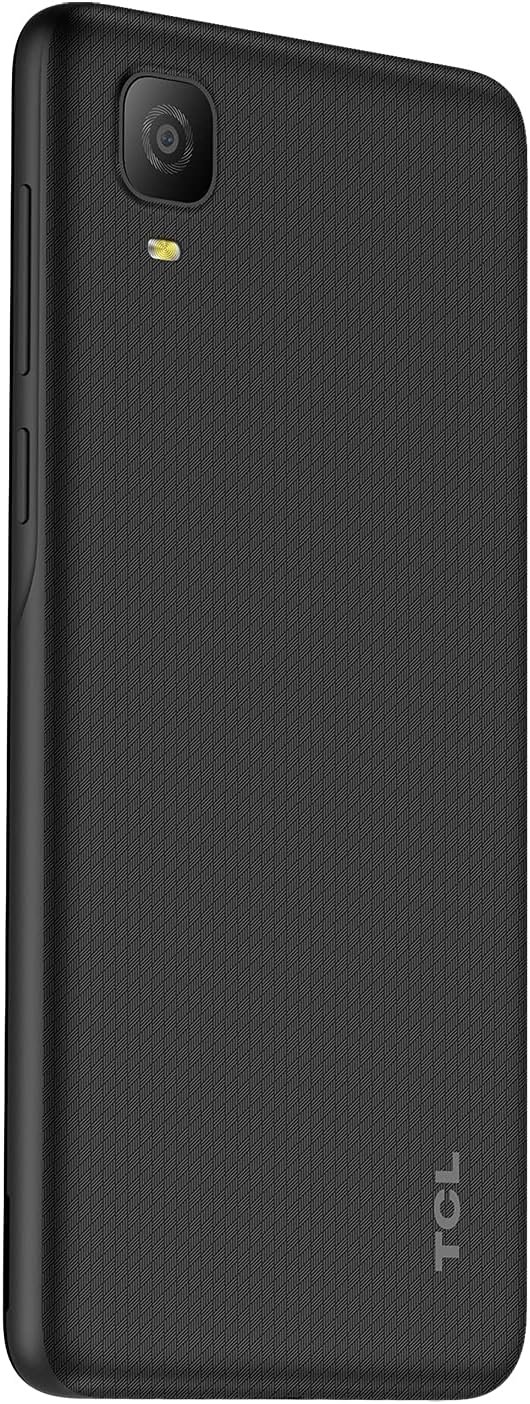 TCL A30 Unlocked Smartphone with 5.5" HD+ Display, 8MP Rear Camera, 32GB+3GB RAM, 3000mAh Battery, Android 11, Prime Black (Renewed)