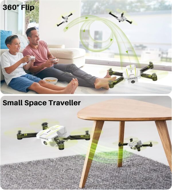 SYMA Mini Drone with Camera for Adults Kids-720P FPV Camera Drones with Remote Control RC Quadcopter with Headless Mode, One Key Start, Speed Adjustment, 3D Flips for Beginners