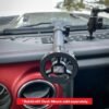 Bulletpoint Dash Mount Magnetic Cell Phone Holder Compatible with MagSafe iPhone Smartphones - 20mm (0.787 inches) Attachment Ball (MagSafe Holder with 7cm Arm)